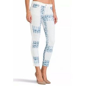 Joe’s Jeans Skinny Ankle Tux in Scarf Print